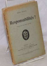 image of Responsabilités! Piéce en Quatre Actes