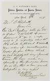 [Autograph Letter, Signed, from G.P. Putnam's Sons to L.B. Hildreth Regarding a Book Order]