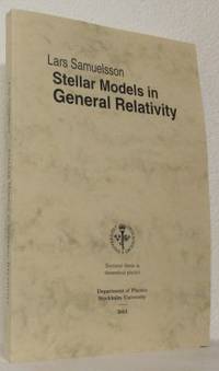 Stellar Models in General Relativity.