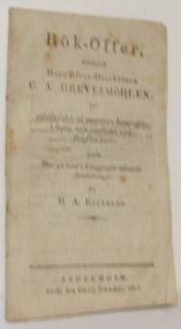 Rök-offer, hemburet herr öfver-direktören C.A.…