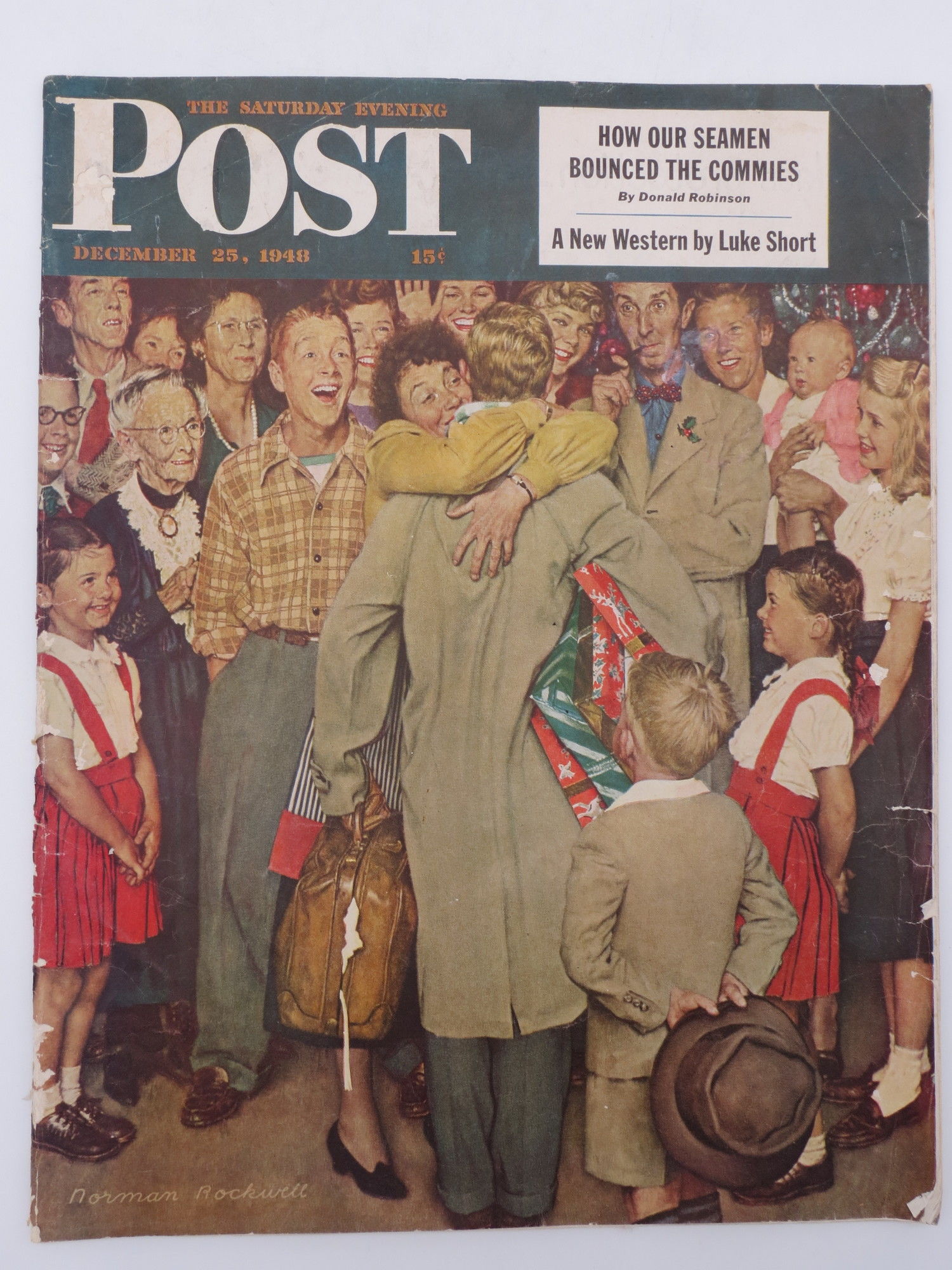 SATURDAY EVENING POST MAGAZINE, DECEMBER 25, 1948 (NORMAN ROCKWELL