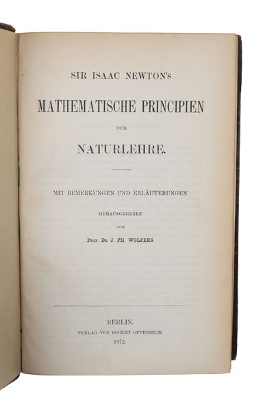 Mathematische Principien der Naturlehre. Mit…