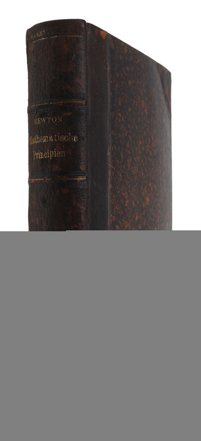 Mathematische Principien der Naturlehre. Mit Bemerkungen und Erläuterungen herausgegeben von Prof. Dr. J. Ph. Wolfers. (photo 2)