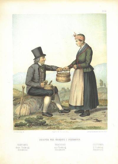 Dragter fra Örskoug i Söndmöer.