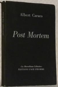Post Mortem. Collection La Merveilleuse Collection.