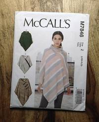 image of McCALL'S SEWING PATTERN: #M7846: MISSES PONCHOS