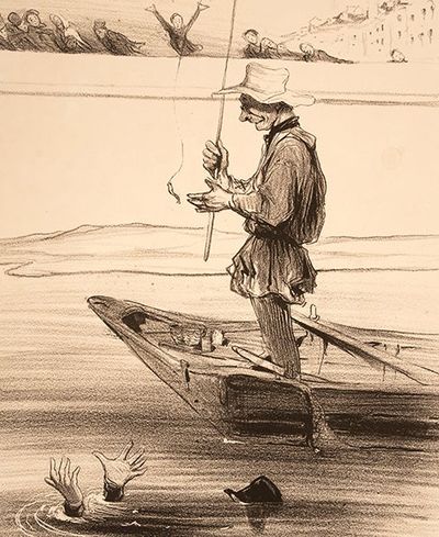 La Peche [&] Proverbes et Maximes