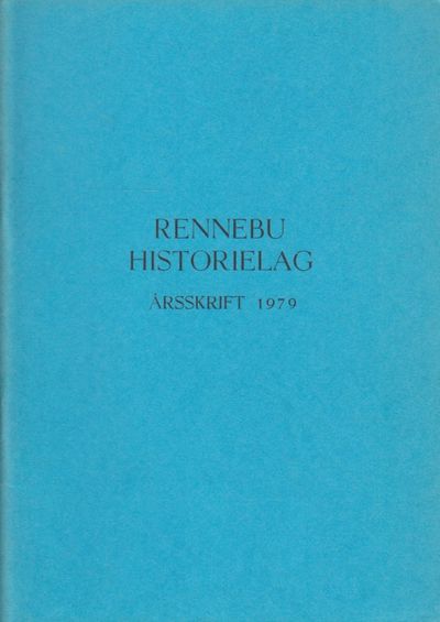 Rennebu historielag. Årsskrift 1979.