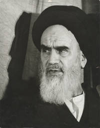Original photograph of Ruhollah Khomeini, circa 1980s