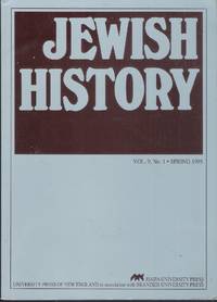 Jewish History, vol. 9, No. 1, 1995