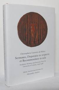 Sermones, Disputatio in vesperiis et…