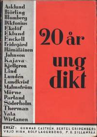 20 år ung dikt.
