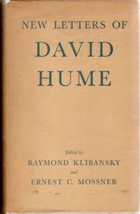 [PHILOSOPHY] NEW LETTERS OF DAVID HUME~