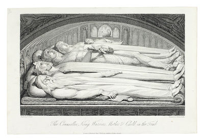 The Counseller, King, Warrior, Mother & Child, in the tomb  : in The Grave