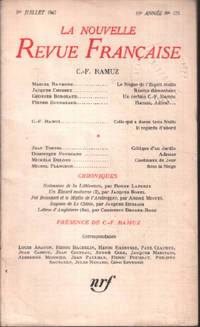 image of La nouvelle revue litteraire n° 175