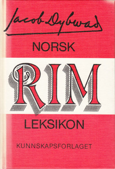 Norsk rimleksikon.