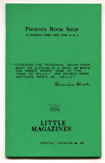 [Bookseller Catalog]: Phoenix Book Shop: Catalogue 68. Little Magazines
