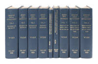 English Local Government from the Revolution to the Municipal.. 9 vols