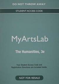 NEW MyLab Arts Generic without Pearson eText -- Valuepack Access Card -- for Introduction to Humanities Courses by Pearson Education - 2014-08-06