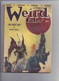 Canadian issue Weird Tales Pulp ( Magazine ) November 1948 ( Perfect Host; House on Forest Street; Indian Spirit Guide; Blessed are the Meek; Incident at the Galloping Horse; Tryst Beyond the Years; Such Stuff as Dreams; The Ponderer; etc)( Canada )