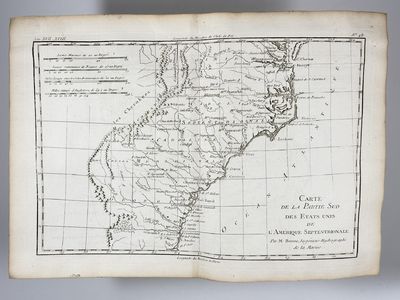 Carte de la Partie Sud des Etats Unis de…
