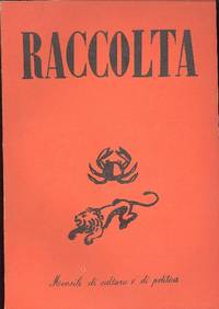 Raccolta. Rivista mensile di cultura e di politica. Giugno/Luglio 1941. N. 6-7