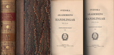 SVENSKA AKADEMIENS HANDLINGAR IFRÅN ÅR 1886.…