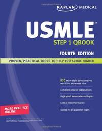 Kaplan Medical USMLE Step 1 Qbook