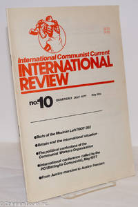 International Review Number 10. Quarterly (July 1977) de International Communist Current - 1977