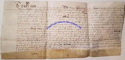 An Attractive 400 Year Old Document