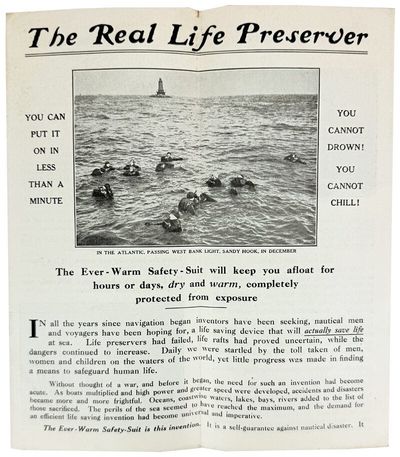 Safety At Sea. You Can't Drown! You...; (photo 1)