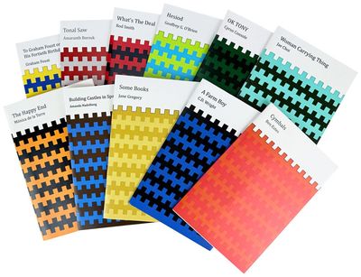 Eleven chapbooks from Song Cave, including: Building Castles in Spain, Getting Married, Some Books, A Farm Boy, Tonal Saw et al. [Limited Editions, each Signed by the Author]