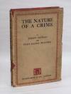 The Nature of a Crime