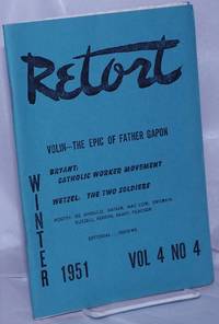 image of Retort: an anarchist review. Vol. 4, no. 4, Winter 1951