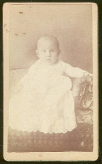 CABINET CARD PHOTOGRAPH OF BABY ON COUCH