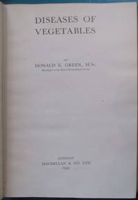 Diseases of Vegetables