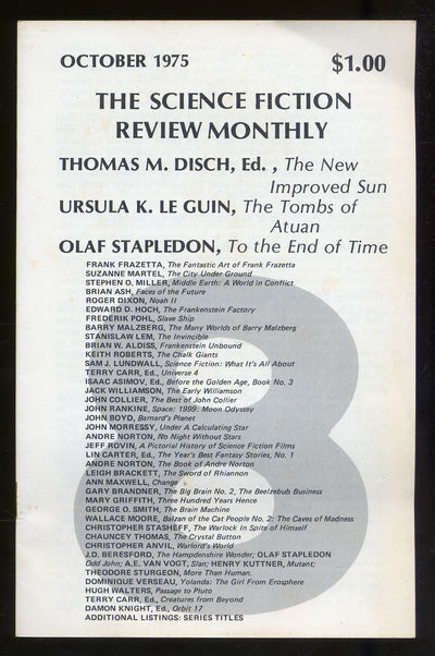 The Science Fiction Review Monthly October 1975
