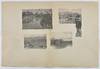 [Pair of Promotional Posters for the 101 Ranch, With Eight Illustrations of Western Scenes]