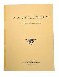 A New Lapsley: An Appeal for $25,000