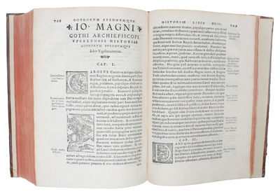 Historia de omnibus Gothorum Sveonumque Regibus qui unquam ab initio nationis extitere, corumque memorabilibus bellis late varieque per orbem gestis, Opera Olai Magni Gothi Fratris eiusdem autoris ac etiam ... in lucem edita. (photo 2)