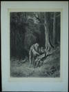 Merlin Paints The Young Knights Shield. Tennyson's Vivien