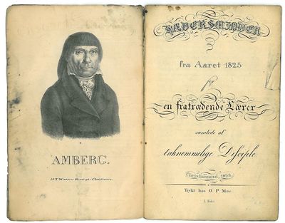Hædersminder fra Aaret 1825 for en fratrædende…