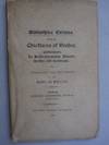 Bibliotheca Curiosa The Chieftains of Vendee; Cathelineau, La Roche-Jacquelein, Charette, Stofflet, and Sombreuil