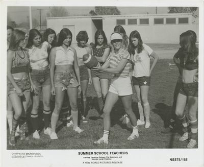 Summer School Teachers (Two original photographs from the 1975 film)