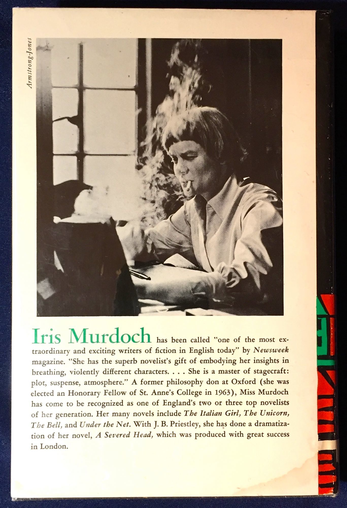 THE RED AND THE GREEN by Murdoch, Iris | Boards | 1965 | The