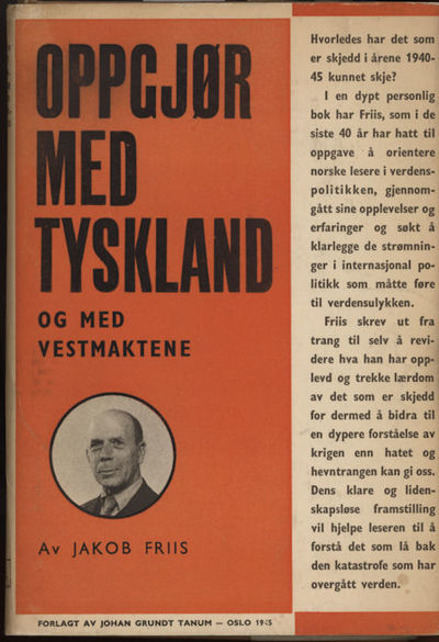 Oppgjør med Tyskland. og med vestmaktene