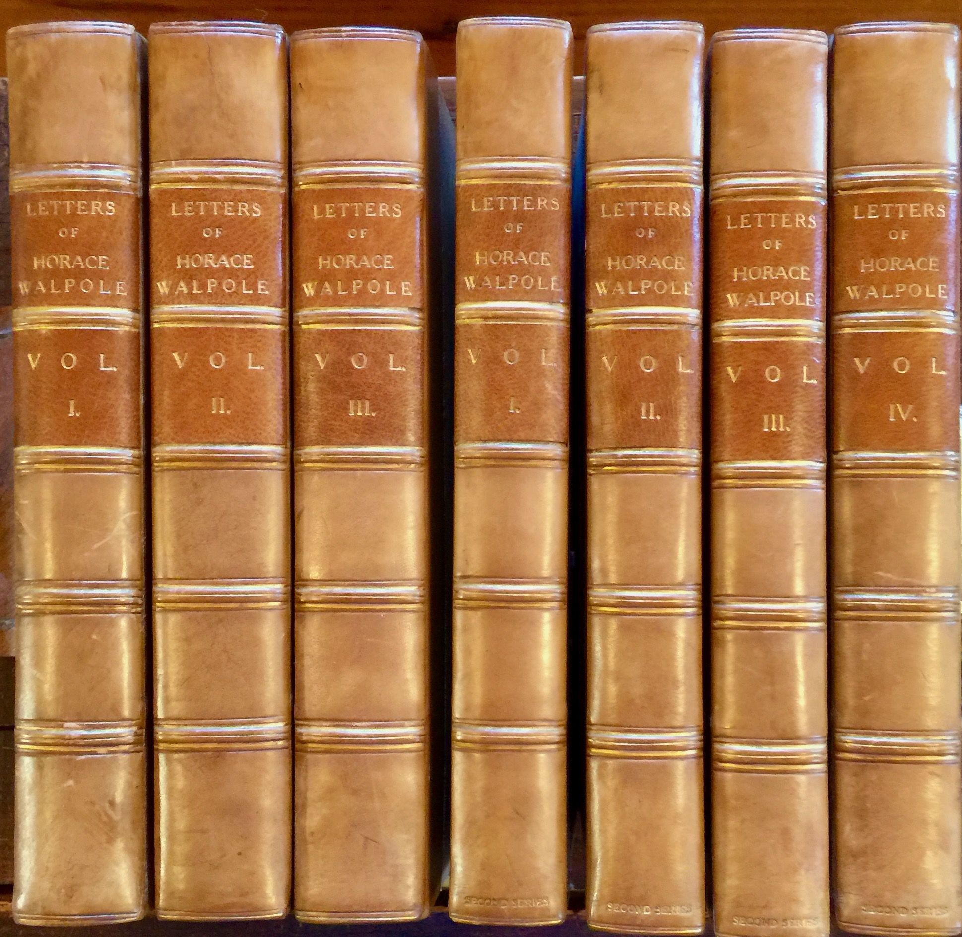LETTERS OF HORACE WALPOLE , EARL OF ORFORD TO SIR