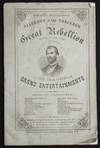 Grand National Allegory and Tableaux: The Great Rebellion; Written expressly for J. M. Hager's Grand Entertainment