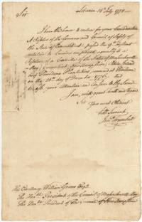 Autograph Circular Letter Signed by Trumbull to the Governors of Rhode Island, Massachusetts, and New Hampshire, about Couriers for Carrying Offical Dispatches, 1778 by Jonathan TRUMBULL - 1778 - from Between the Covers- Rare Books, Inc. ABAA (SKU: 413484)