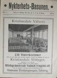 Nykterhets-basunen. N:r 1. 1904. Tidning vid…